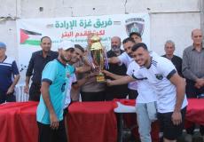 غزة الإرادة يتوّج بطلًا لبطولة كرة القدم للبتر في مهرجان رياضي وإنساني مميز