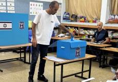 صندوق الاقتراع في مدرسة حي بئر الأمير بمدينة الناصرة