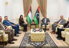 فلسطين وليبيا تتفقان على تشكيل لجنة مشتركة