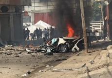 شهيد ومصابون في غارة إسرائيلية استهدفت مركبة بحي التفاح