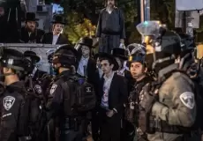 مواجهات بين الشرطة الإسرائيلية والحريديم - أرشيفية