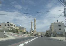 شوارع بلدة حوارة جنوب نابلس