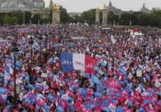 مظاهرة فرنسية