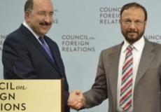 غولد المدير العام لوزارة الخارجية الإسرائيلي واللواء السعودي أنور عشقي