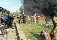 مكان الإنفجار