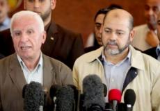 عزام الأحمد وموسى أبو مرزوق