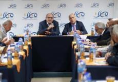 الرجوب في لقاء مسارات