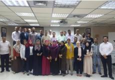 تنظيم الملتقى الشهري للمهتمين بالتدريب