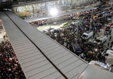 تظاهرات بمطار جون كنيدي في نيويورك