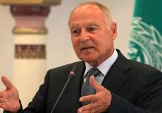 الأمين العام للجامعة العربية أحمد أبو الغيط،