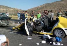 حادث سير بالضفة - ارشيف