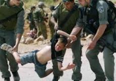 أطفال تعرضوا للتنكيل خلال الاعتقال / ارشيفية