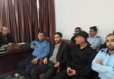 نيابة غزة وقيادة الشرطة