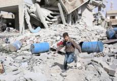 مناطق مدمرة في سوريا