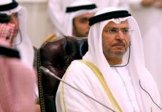  وزير الشؤون الخارجية الإماراتي أنور قرقاش يهاجم قطر بسبب لقاءاتها مع إسرائيل بشأن غزة