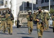 الجيش الاسرائيلي في مدن الضفة الغربية