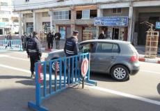 حاجز للشرطة بغزة