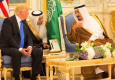 ترامب مع العاهل السعودي المللك سلمان