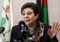 حنان عشراوي عضو اللجنة التنفيذية لمنظمة التحرير الفلسطينية