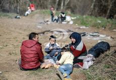 معاناة اللاجئين على الحدود التركية اليونانية -  عدسة : حسام سالم