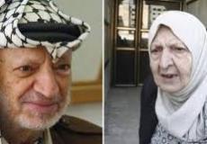 عباس يفتتح بيت عزاء للمناضلة الراحلة خديجة عرفات