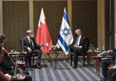 نتنياهو يتلقي وزير خارجية البحرين