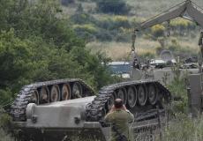 انقلاب دبابة إسرائيلية - أرشيفية -