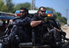 عناصر من الأجهزة الأمنية في غزة