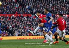 من مباراة مانشستر وتشيلسي