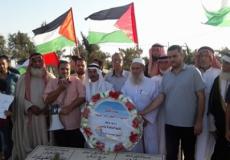  فعالية وضع أكاليل الورود