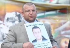وقفة تضامنية مع الصحفي محمد القيق