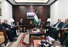 لقاء الرئيس عباس مع مبعوث ترامب