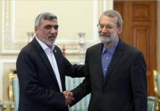 علي لاريجاني وعزت الرشق