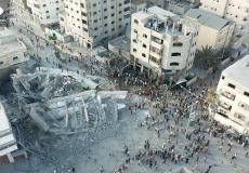 القصف الإسرائيلي على غزة  اليوم