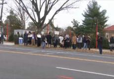 مظاهرة تضامنية مع حلب