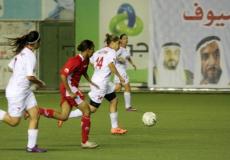 من لقاء منتخبي فلسطين والامارات - ارشيف