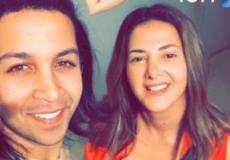 هشام جمال مع دنيا سمير غانم