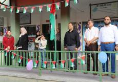 مدير التربية والتعليم غرب غزة يتفقد مرافق ومدارس المديرية 