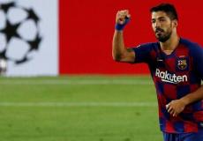 برشلونة يودع سواريز بطريقة خاصة