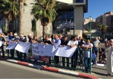 مظاهرات في اللد تحتج على سياسة الهدم والتهجير