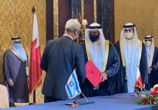 توقيع اتفاق السلام بين إسرائيل والبحرين 