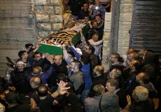 تشييع جثمان الشهيد إياد الحلاق