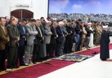 المفتي خلال صلاة الجمعة