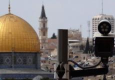 كاميرات بالمسجد الاقصى