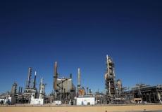 إحدى محطات تكرير النفط في ولاية تكساس بالولايات المتحدة.