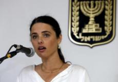 وزيرة العدل الاسرائيلية اييليت شاكيد