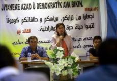 جانب من اجتماع القامشلي، اليوم السبت