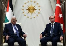 الرئيس عباس ونظيره التركي