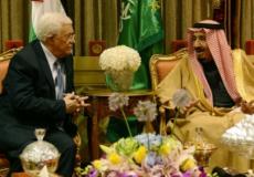 الرئيس عباس ونظيرة السعودي