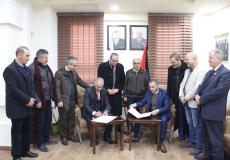 غرفة محافظة الخليل واتحاد الجلدية يوقعان اتفاقية تنفيذ معرض ليبرا للأحذية والجلود